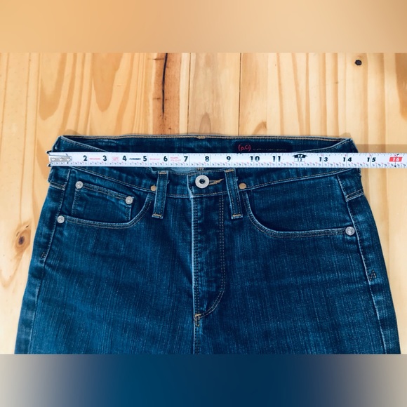 AG Adriano Goldschmied Jeans 28R Dark Wash Denim Stretch - Picture 9 of 10